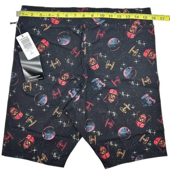 Torrid Women’s Plus Size Disney Lucas Star Wars Signature Premium Bike Short - Picture 9 of 12